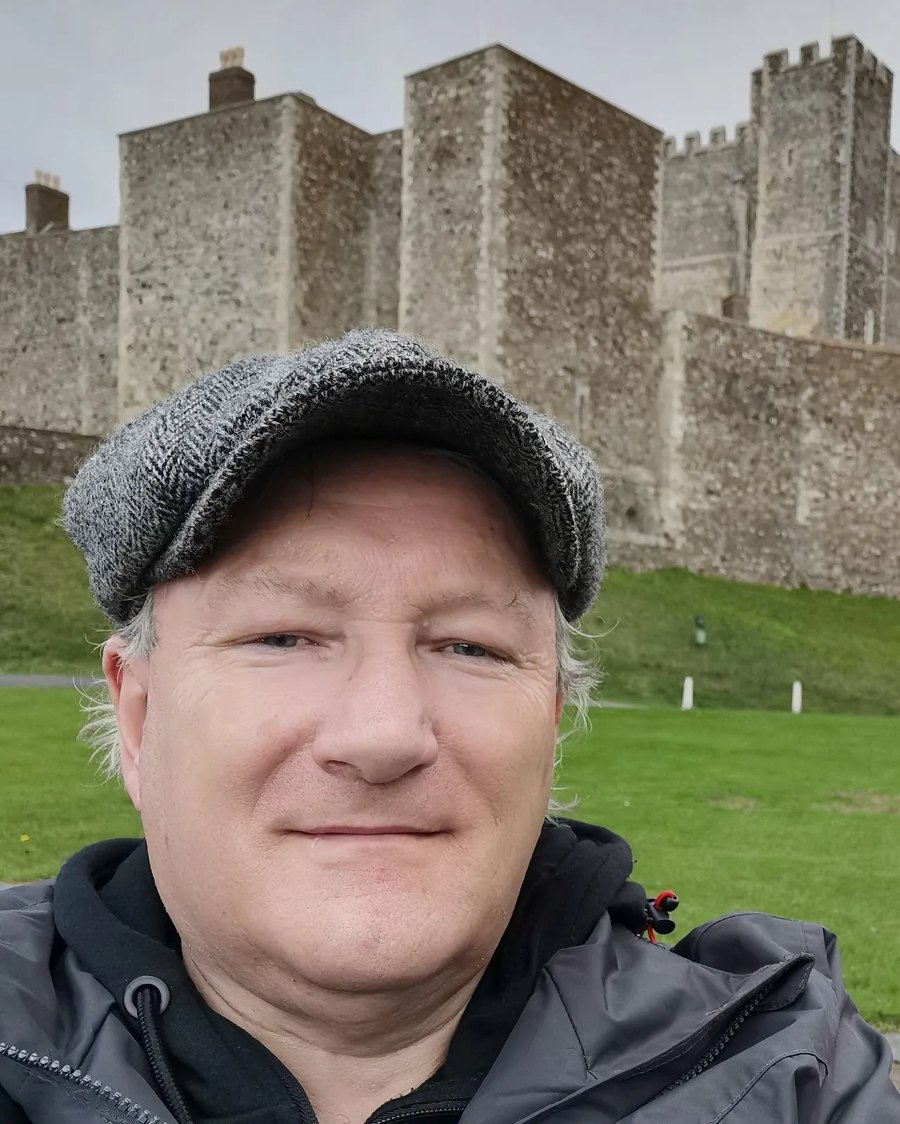 Graham at Dover Castle