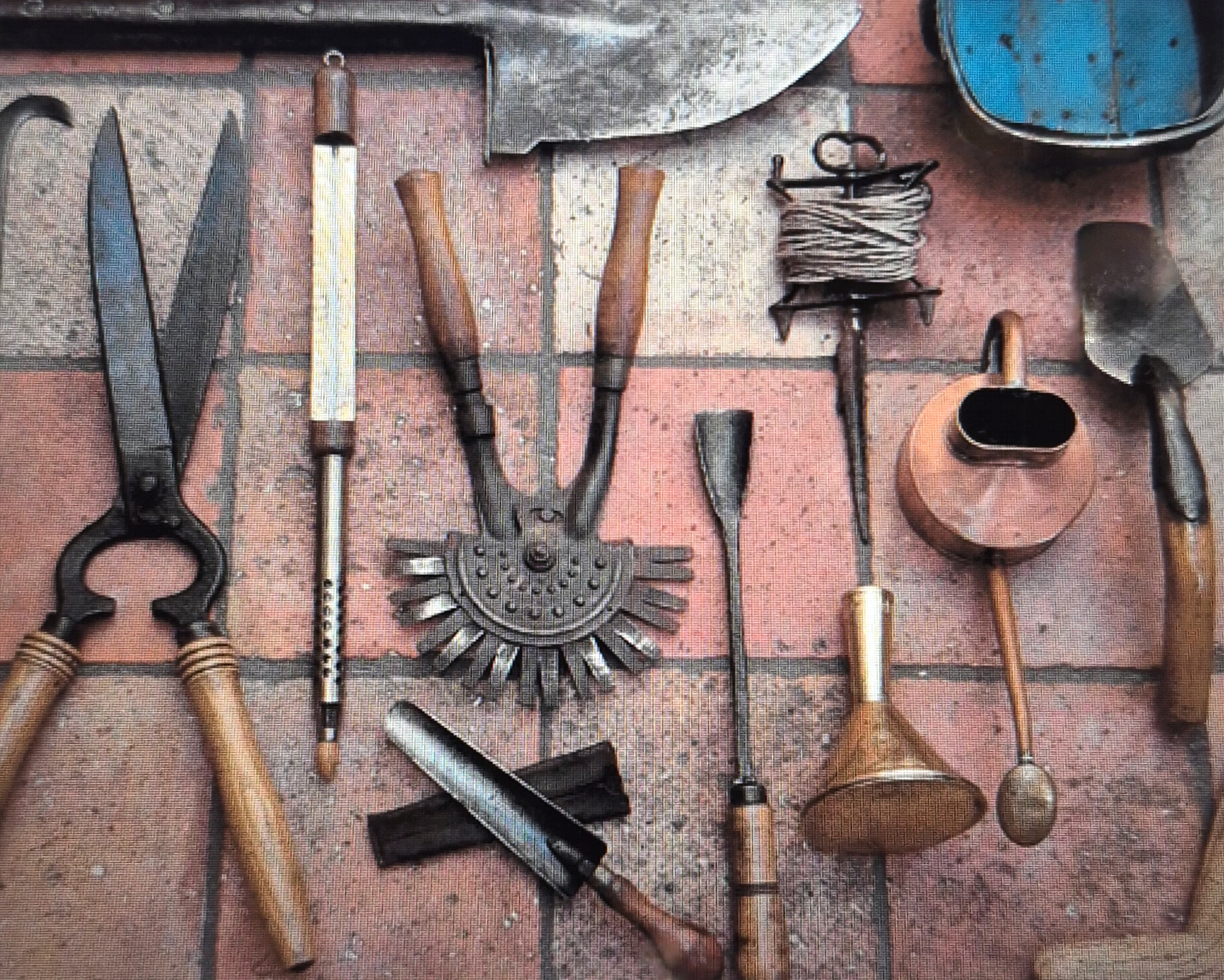 vintage gardening tools