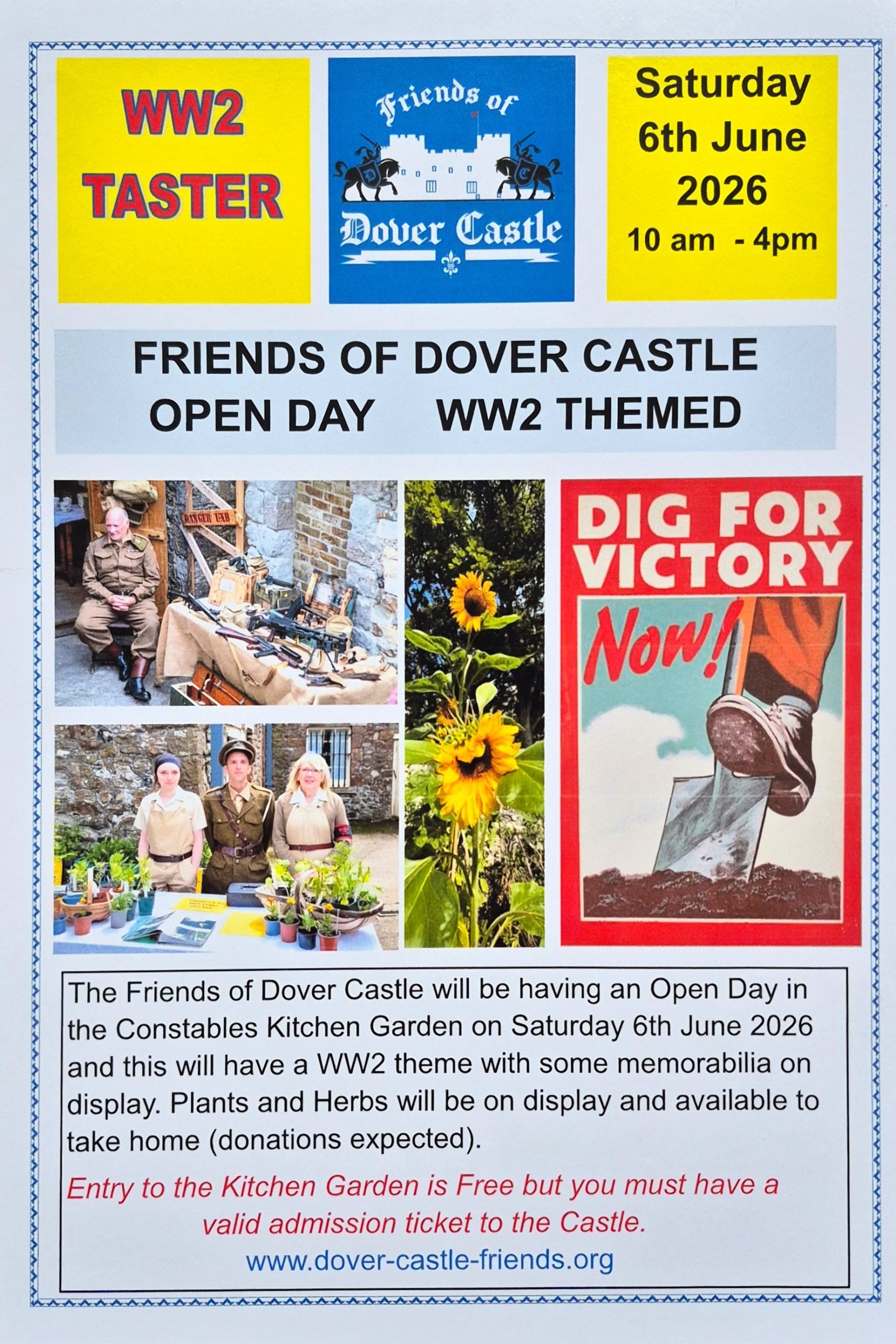 open day ww2 dig for victory