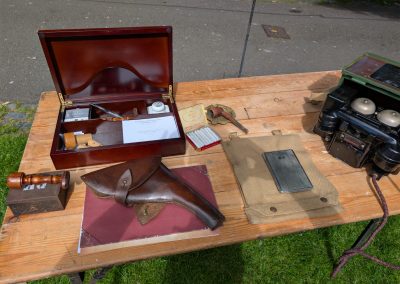 army officers field desk